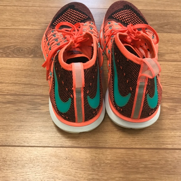 Nike Train Ultrafast Flyknit Mango Training Running Shoe size 11.5 - Picture 6 of 11